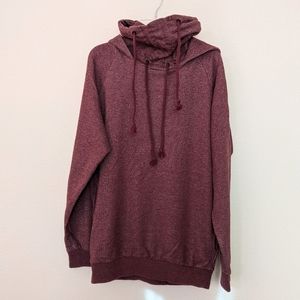 ARSNL Ninja Mask Hoodie Heather Red M